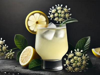 Elderflower Cocktail with Lemon